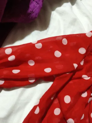 Camisa H&M transparente lunares