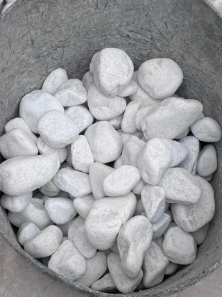 Piedra Macael Blanca Decorativa Jardín