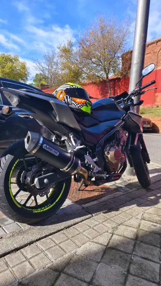 Honda CB 500F 2017 Negra/Gris