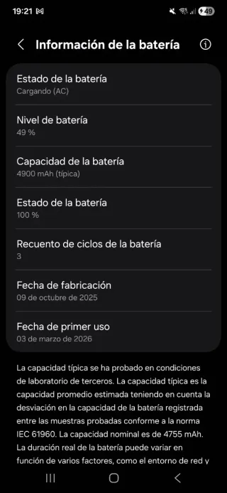 Samsung Galaxy S25 FE Negro/Gris