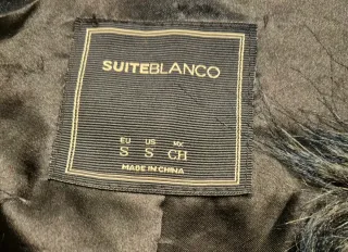 Chaquetón pelo SuiteBlanco Talla S