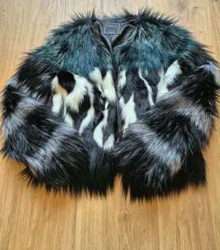 Chaquetón pelo SuiteBlanco Talla S