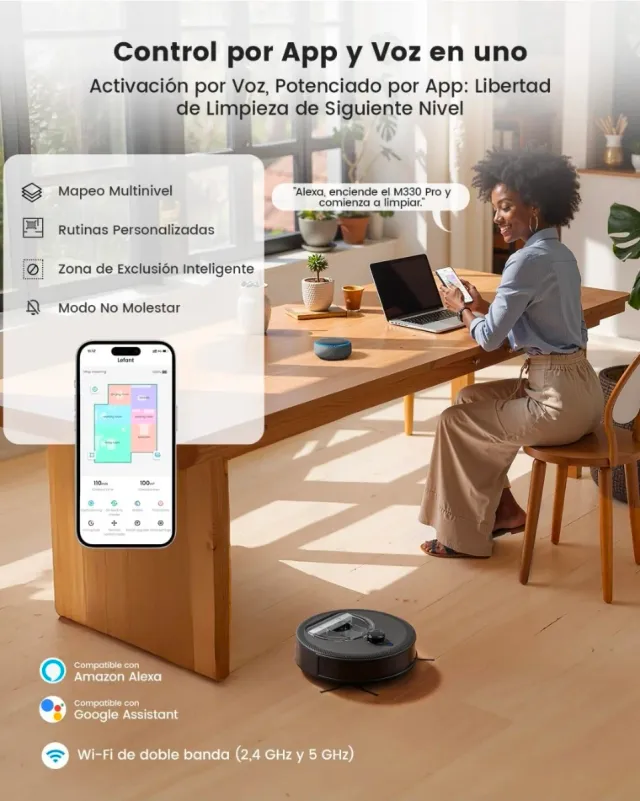 Aspirador Robot LEFANT M330 Pro