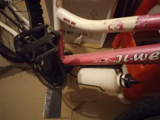 Bicicleta infantil rosa