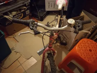 Bicicleta infantil rosa