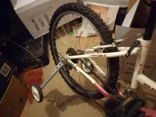 Bicicleta infantil rosa