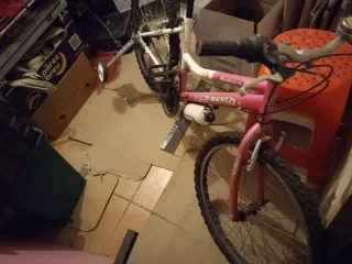 Bicicleta infantil rosa