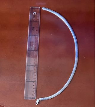 Cadena de plata estilo Omega