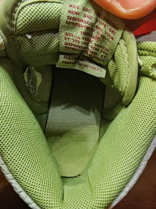 Nike Dunk High Beige/Rosso Tg 38.5