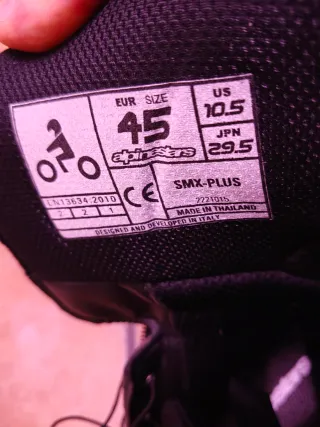 Botas Moto Alpinestars SMX Plus Talla 45