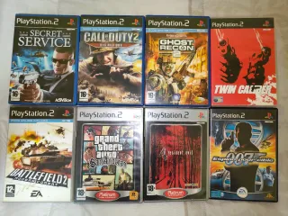 PLAYSTATION 2 Con mando, pistola y 29 juegos