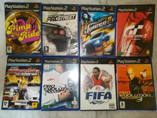 PLAYSTATION 2 Con mando, pistola y 29 juegos