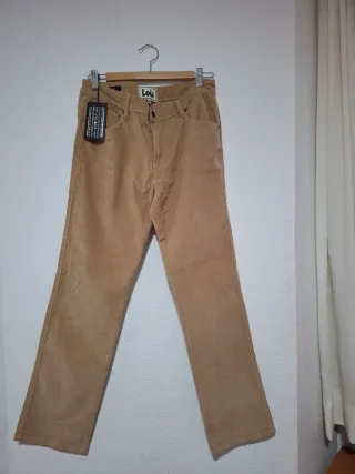Pantalón de pana Lois beige
