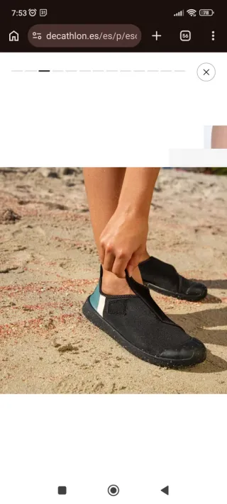 Escarpines niño Decathlon T. 30-31. Fácil de poner
