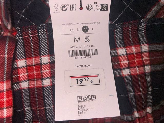 Vestido floral talla M