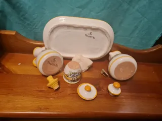 Juego cerámica cocina Talavera