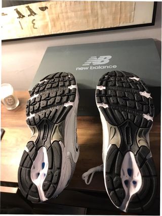 New Balance 530 Talla 40 Blanco Plata Marino