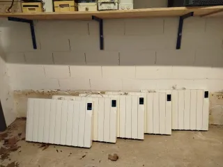 Radiador Eléctrico MITHOS  Blanco(5 unidades 110u)