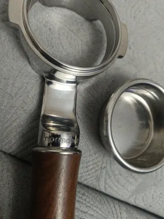 Portafiltro café madera