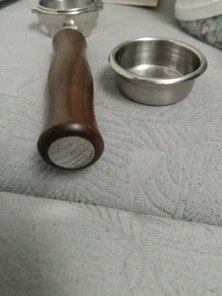 Portafiltro café madera