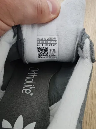 Adidas Campus Scarpe da Ginnastica Grigie Tg 36.5