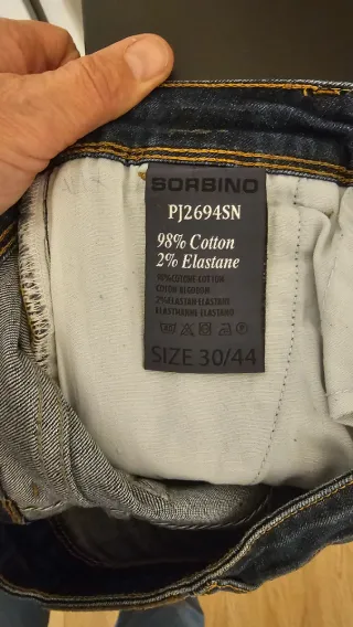 Jeans Sorbino Uomo Blu Elastan