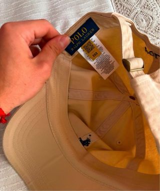 Gorra Polo Ralph Lauren Beige sin estrenar