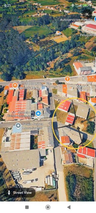 Solar urbano en Santa Comba