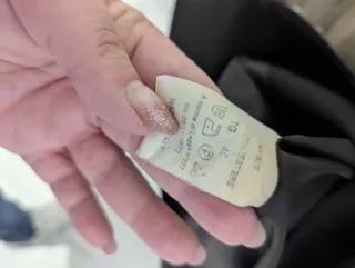 Blazer Combipel marrone moka tg S/M elegante chic