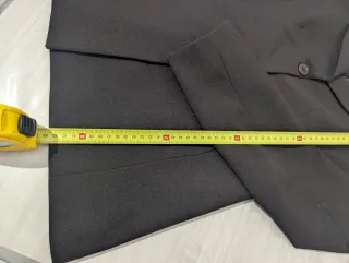 Blazer Combipel marrone moka tg S/M elegante chic