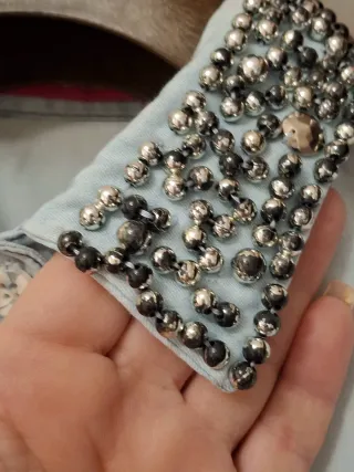 Camicetta donna con colletto gioiello