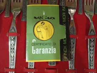 Set posate antiche mai usate con garanzia