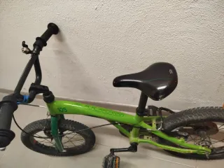 Bicicleta infantil Monty 103 verde