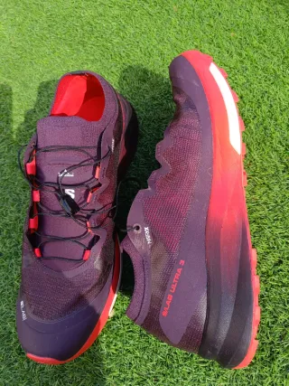 Zapatillas Salomon Morado/Rojo