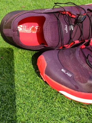 Zapatillas Salomon Morado/Rojo