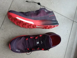 Zapatillas Salomon Morado/Rojo