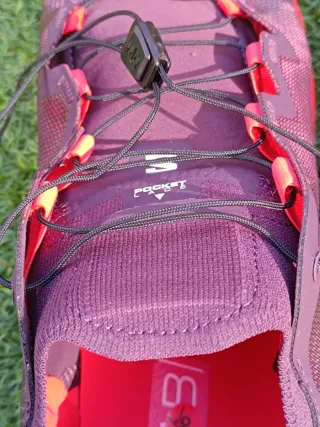 Zapatillas Salomon Morado/Rojo