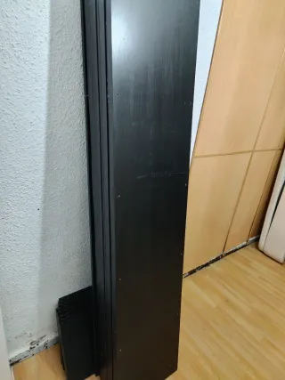 Estantería modular negra Ikea