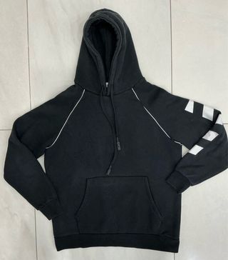 Felpa e jeans neri felpa XXL jeans 54