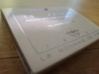 🇫🇷 Set 10 Francs Argent 1987 Millenaire Capetien