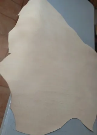 Piel Vacuno Nobuck Natural