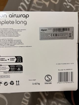 Dyson Airwrap Rosa y Negro Nuevo