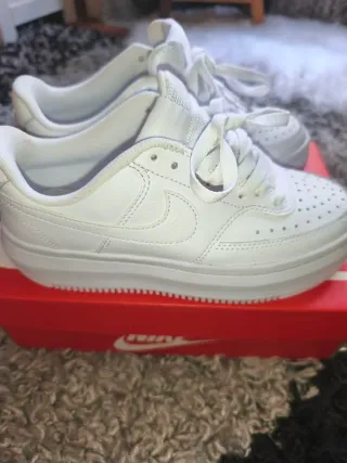 Zapatillas Nike Blancas plataforma