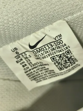 Zapatillas Nike Blancas plataforma