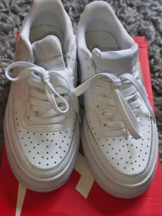 Zapatillas Nike Blancas plataforma