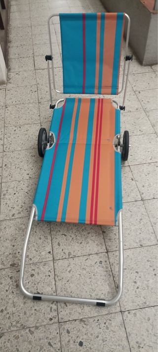 Hamaca de playa plegable