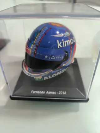 Colección Cascos F1 Maquetas Varios Pilotos