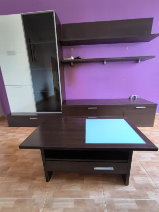 Mueble TV moderno madera