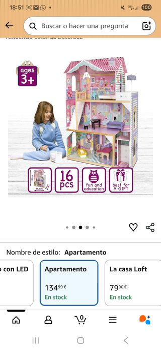 Casa de muñecas grande