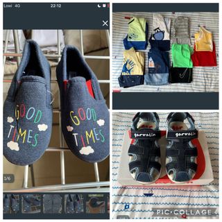 Lote Ropa, Zapatillas y Sandalias Niños
